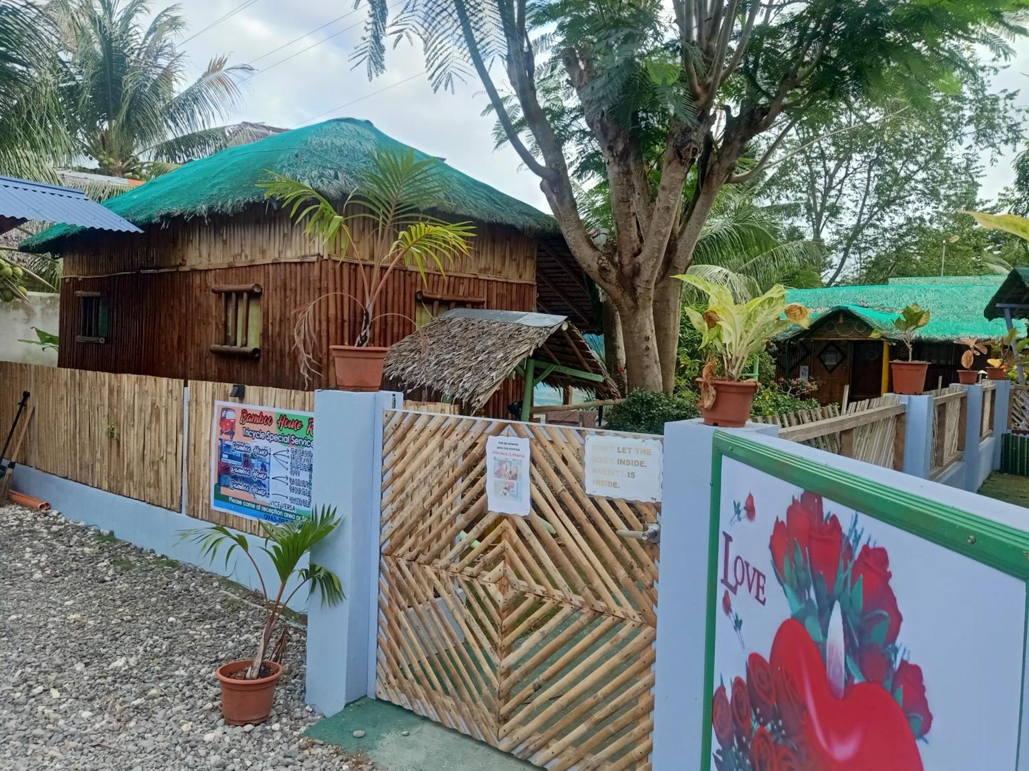 Moalboal Bamboo House / Rooms エクステリア 写真
